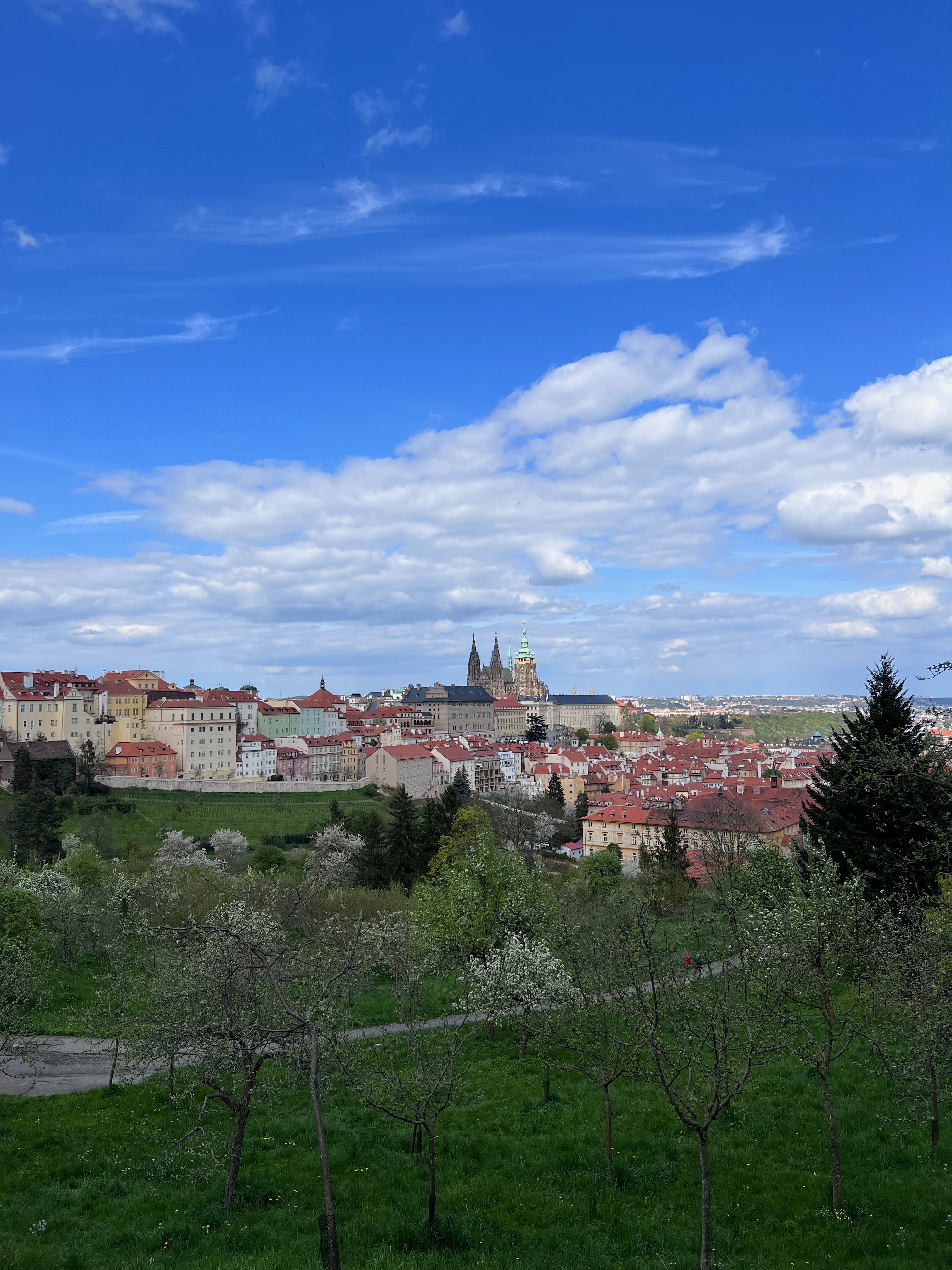 Colline de Petřín Prague