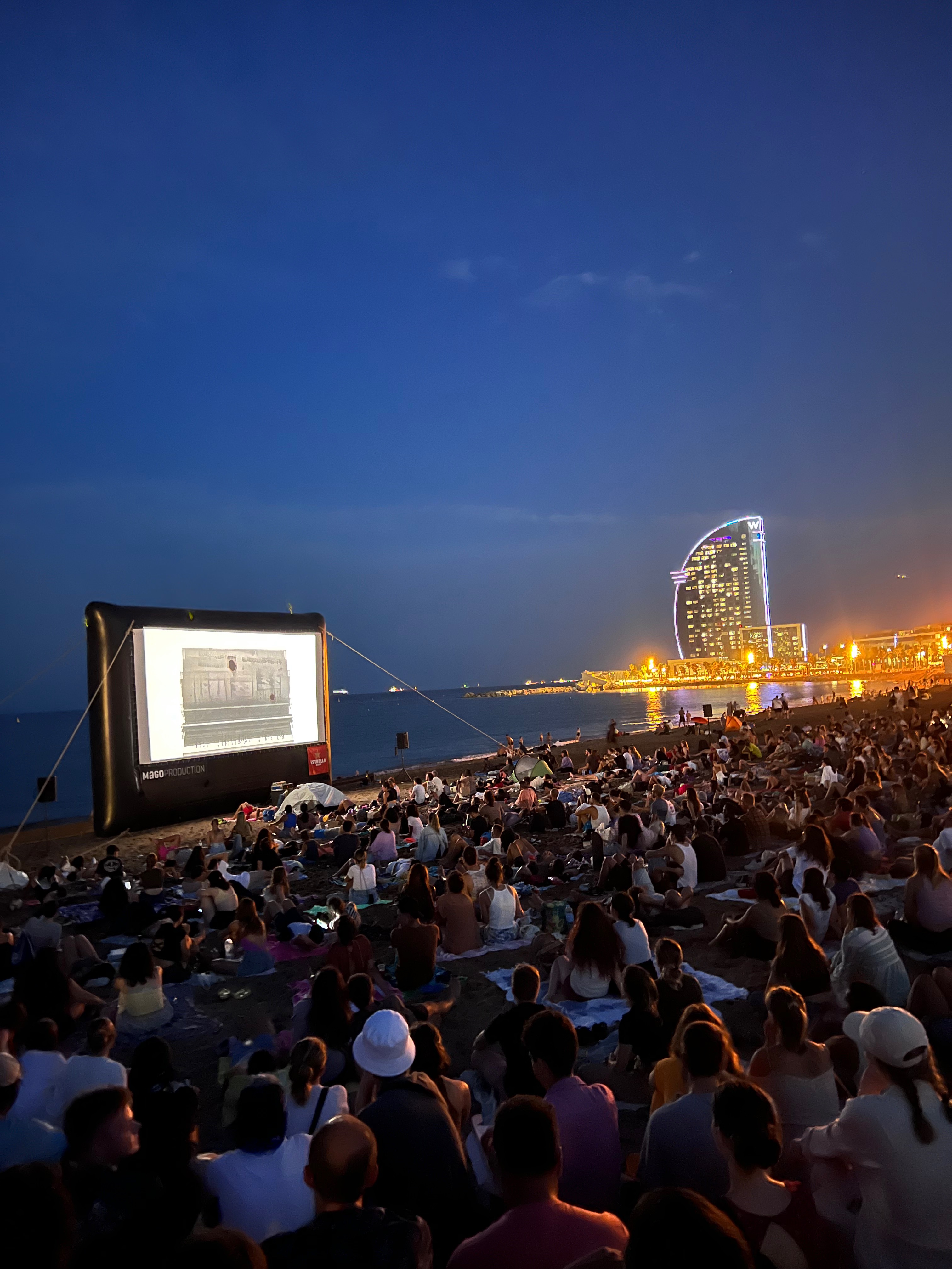 plage Barcelone