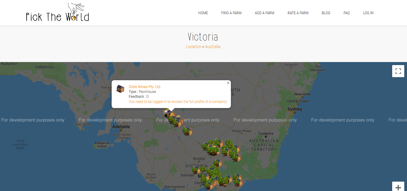 sites et applications